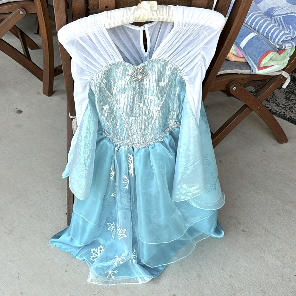 Ice costume dress